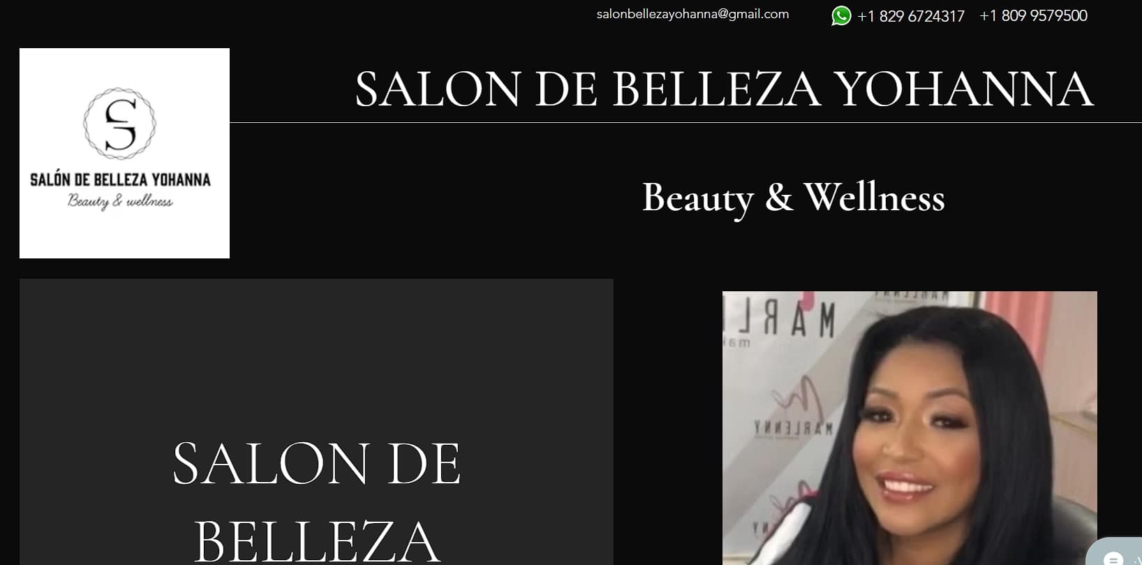 Proyectos Realizados 3 Salon de belleza Yohanna